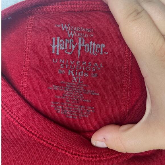 Harry Potter Gryffindor Kids XL Universal Studios Crewneck Sweatshirt Hogwarts - Picture 2 of 6